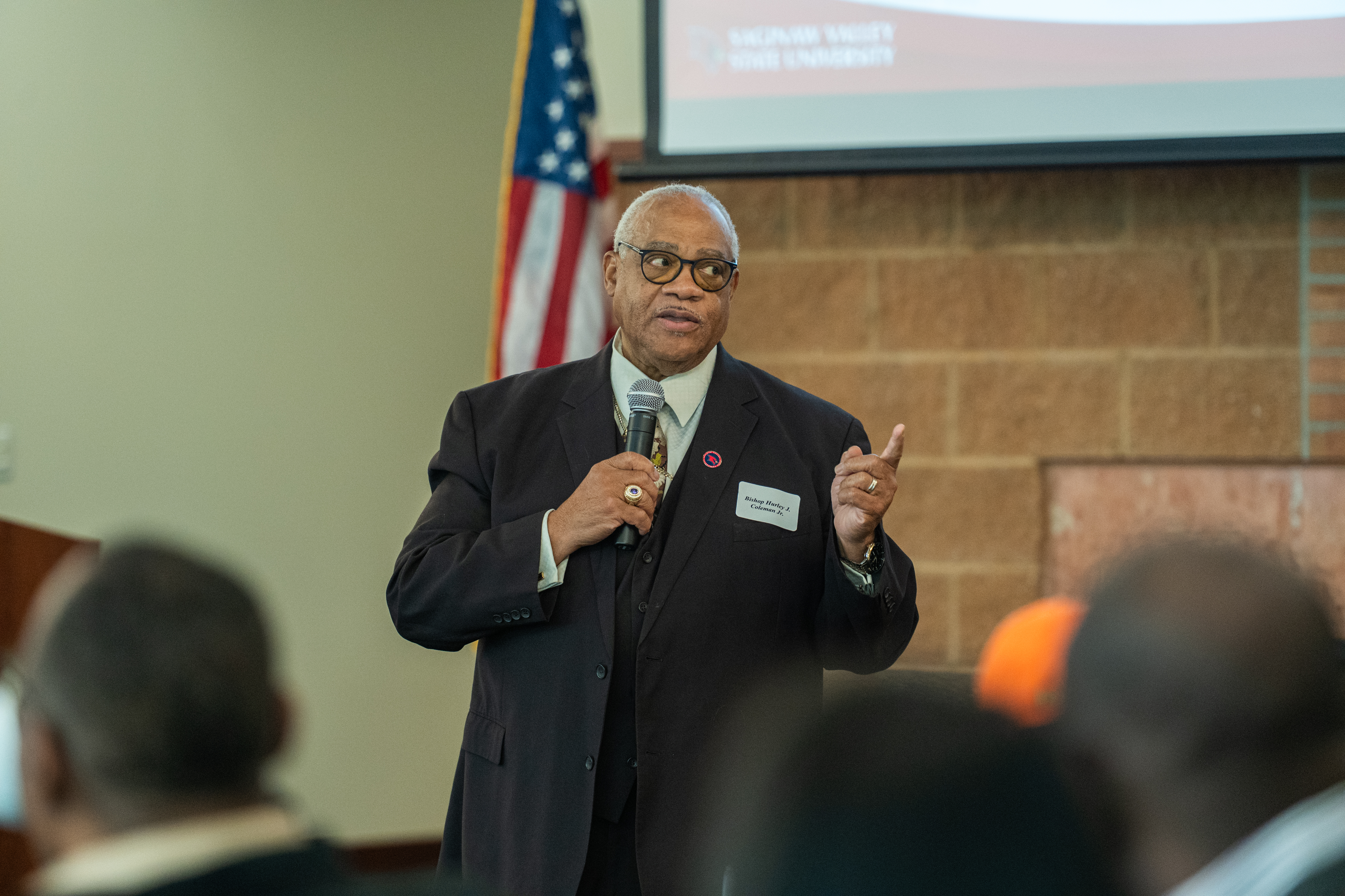 speaker at the external diversity council luncheon